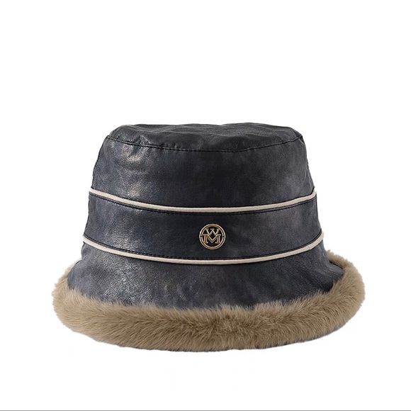 Brand New Winter Women Fur Leather Hat - Picture 4 of 5